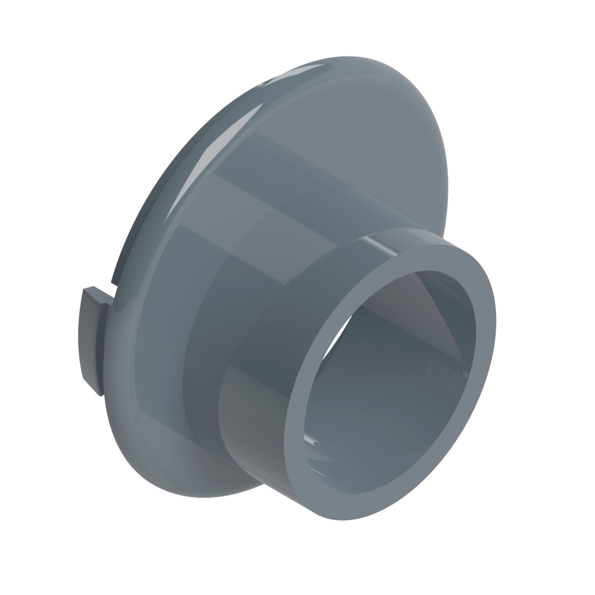 Adaptador Para Condulete Top Tigre Cinza 1/2"