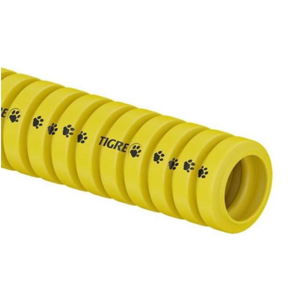 Eletroduto Corrugado Para Alvenaria Amarelo 20mm Tigre
