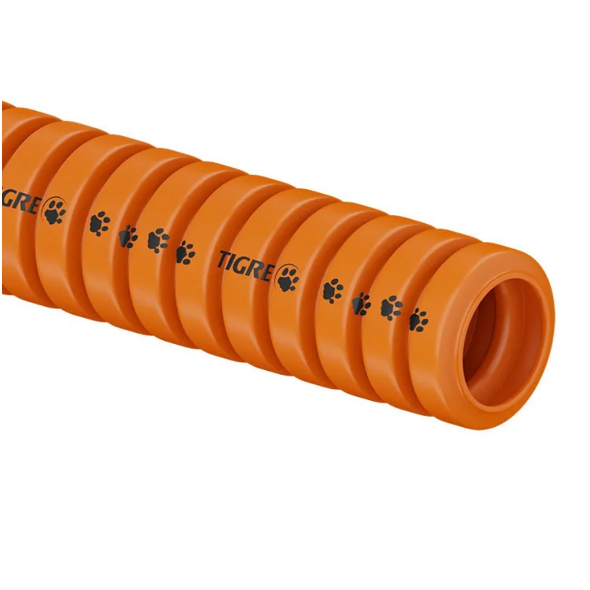 Eletroduto Corrugado Reforçado P/Concreto 25mm Laranja Tigre
