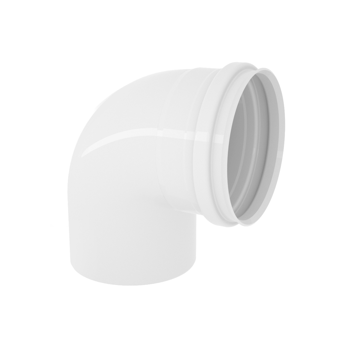 Joelho ou Cotovelo PVC Esgoto 90' 200mm Tigre