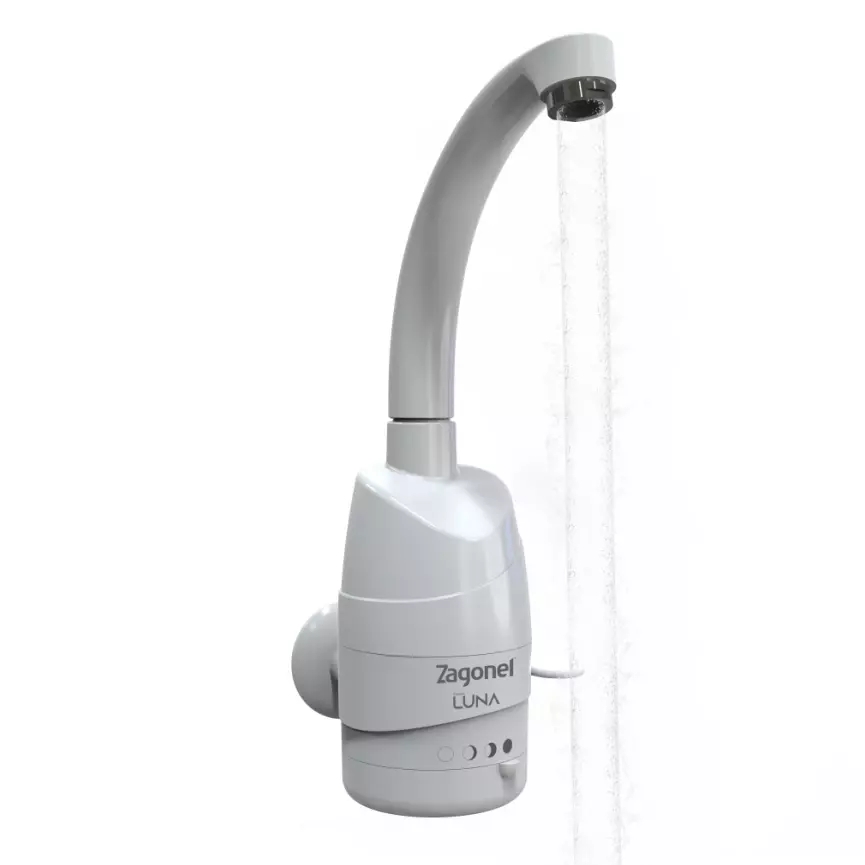 Torneira Elétrica Parede Zagonel Luna 5500w 220v