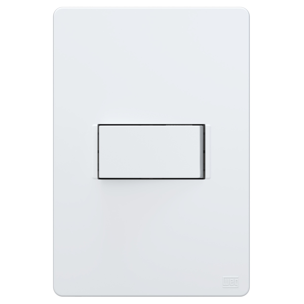 Interruptor Simples 10A 4x2 Branco Ultrafino WEG Esatta